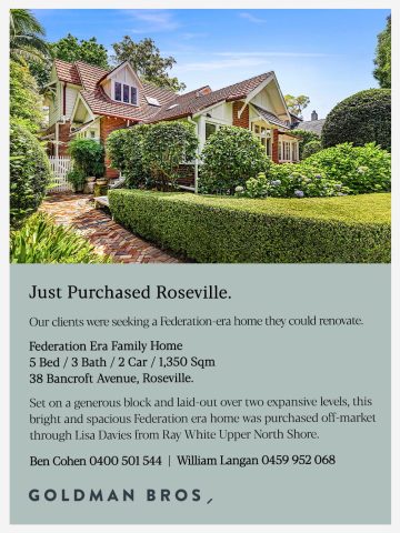 Bought - 38 Bancroft Avenue, Roseville Bought - 38 Bancroft Avenue, Roseville