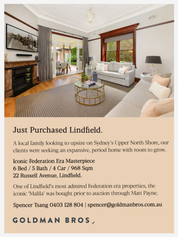 Bought - 22 Russell Avenue, Lindfield Bought - 22 Russell Avenue, Lindfield