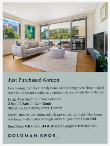 Bought - 301/28-32 Dumaresq Street, Gordon